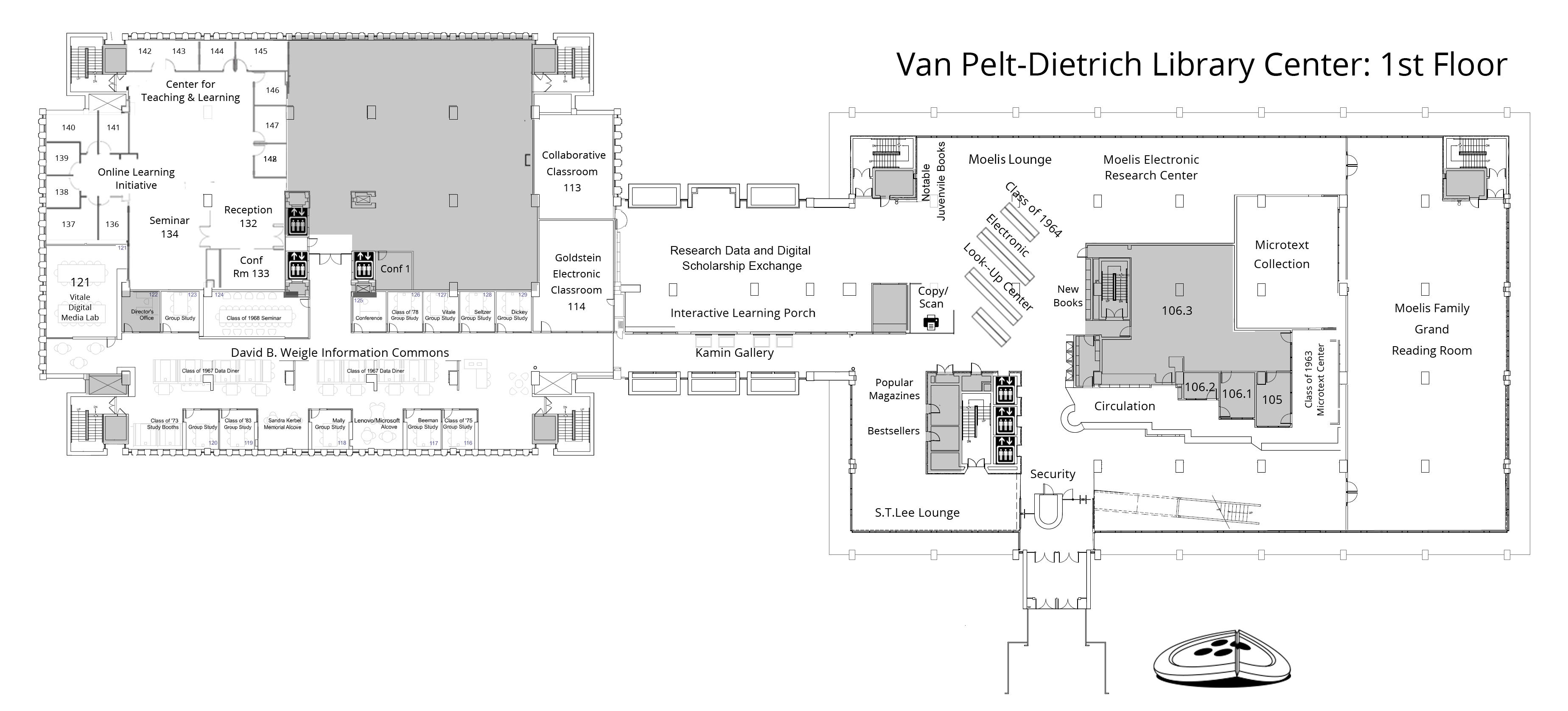 Van PeltDietrich Library Center First floor Penn