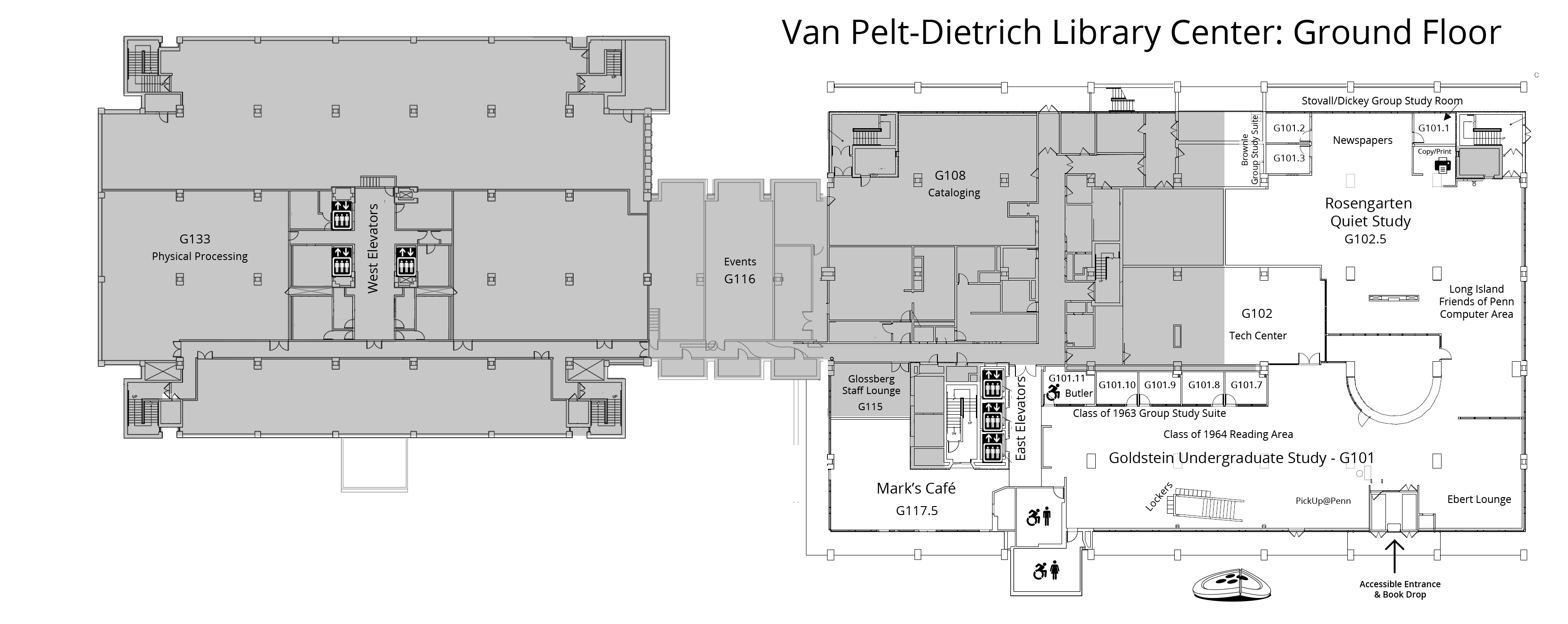 Van PeltDietrich Library Center ground floor Penn
