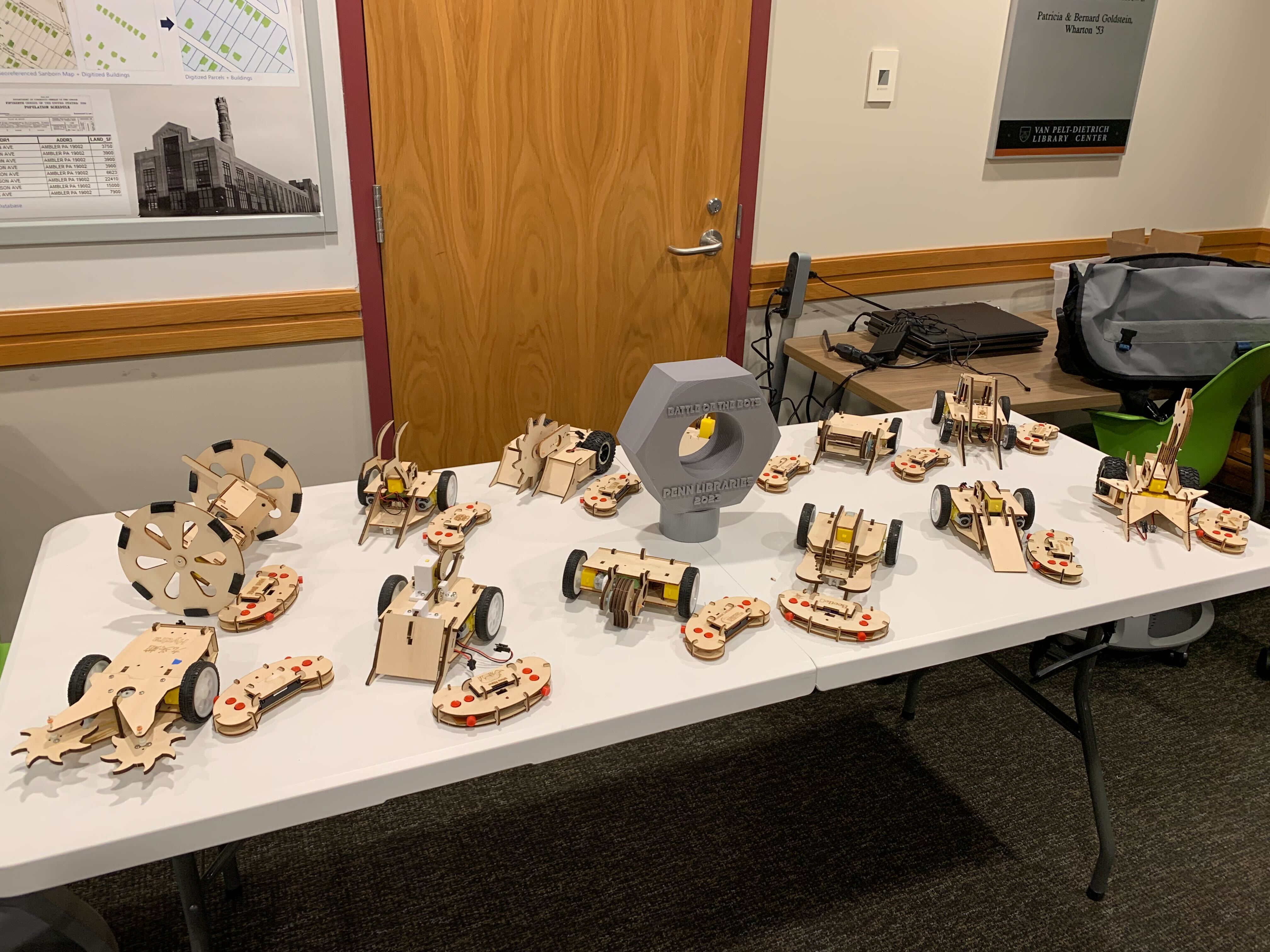 Battle Bot Obstacle Course Penn Libraries