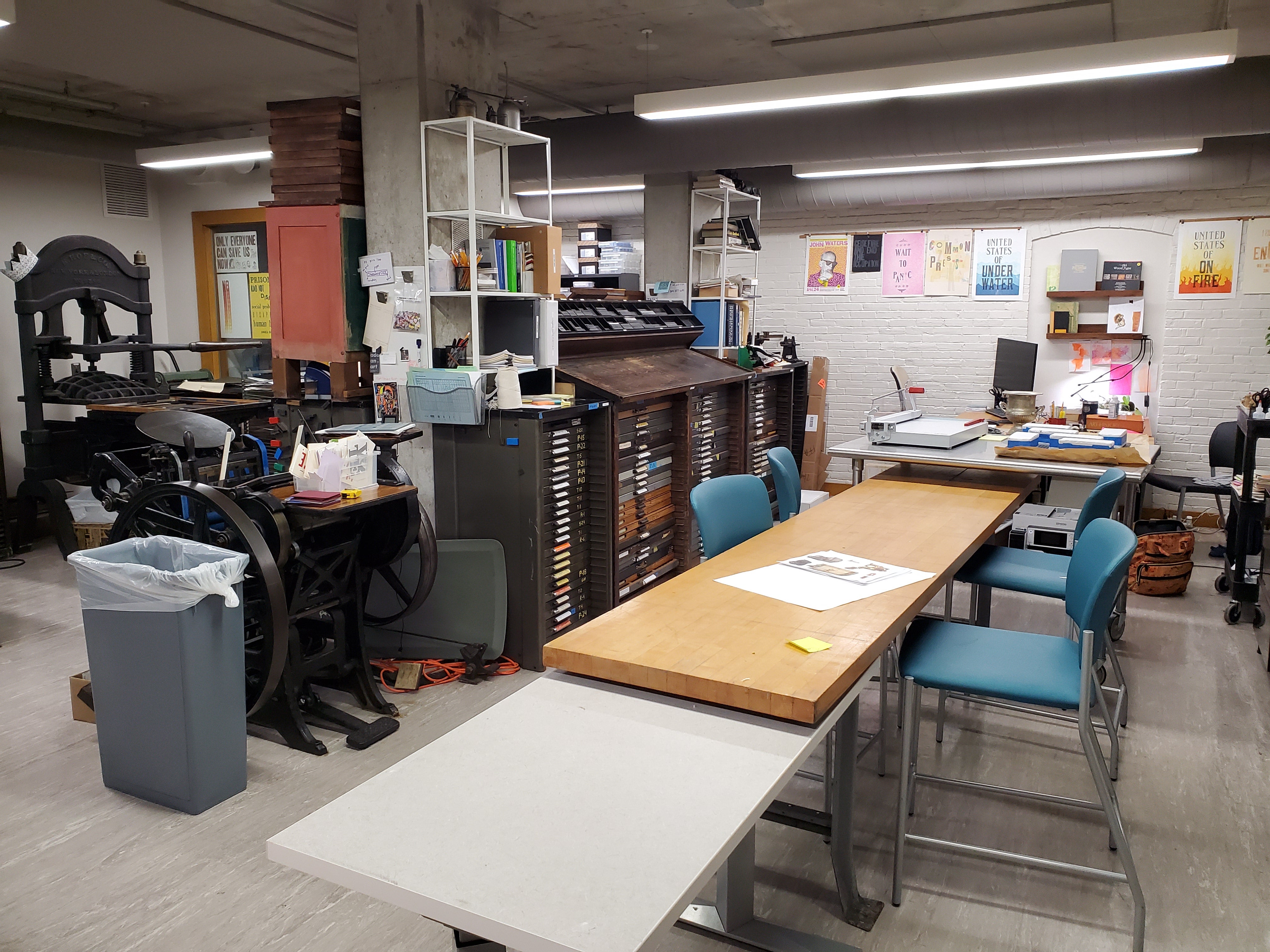 History of Type and Letterpress Printing with Guided Tour and