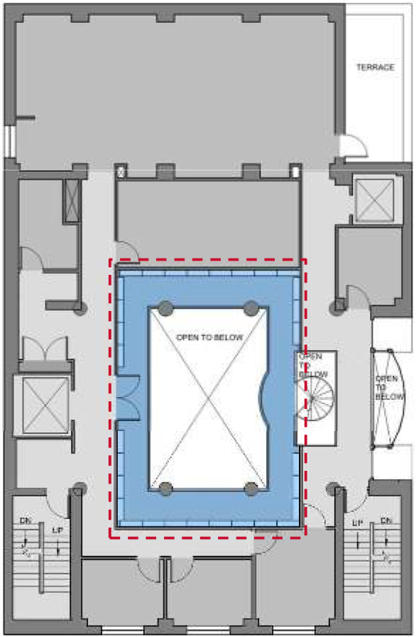 LKCAJS Mezzanine floor plan