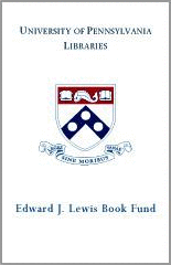 Edward J. Lewis Book Fund bookplate.