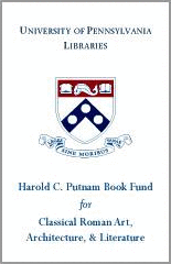 Harold C. Putnam Book Fund Bookplate.