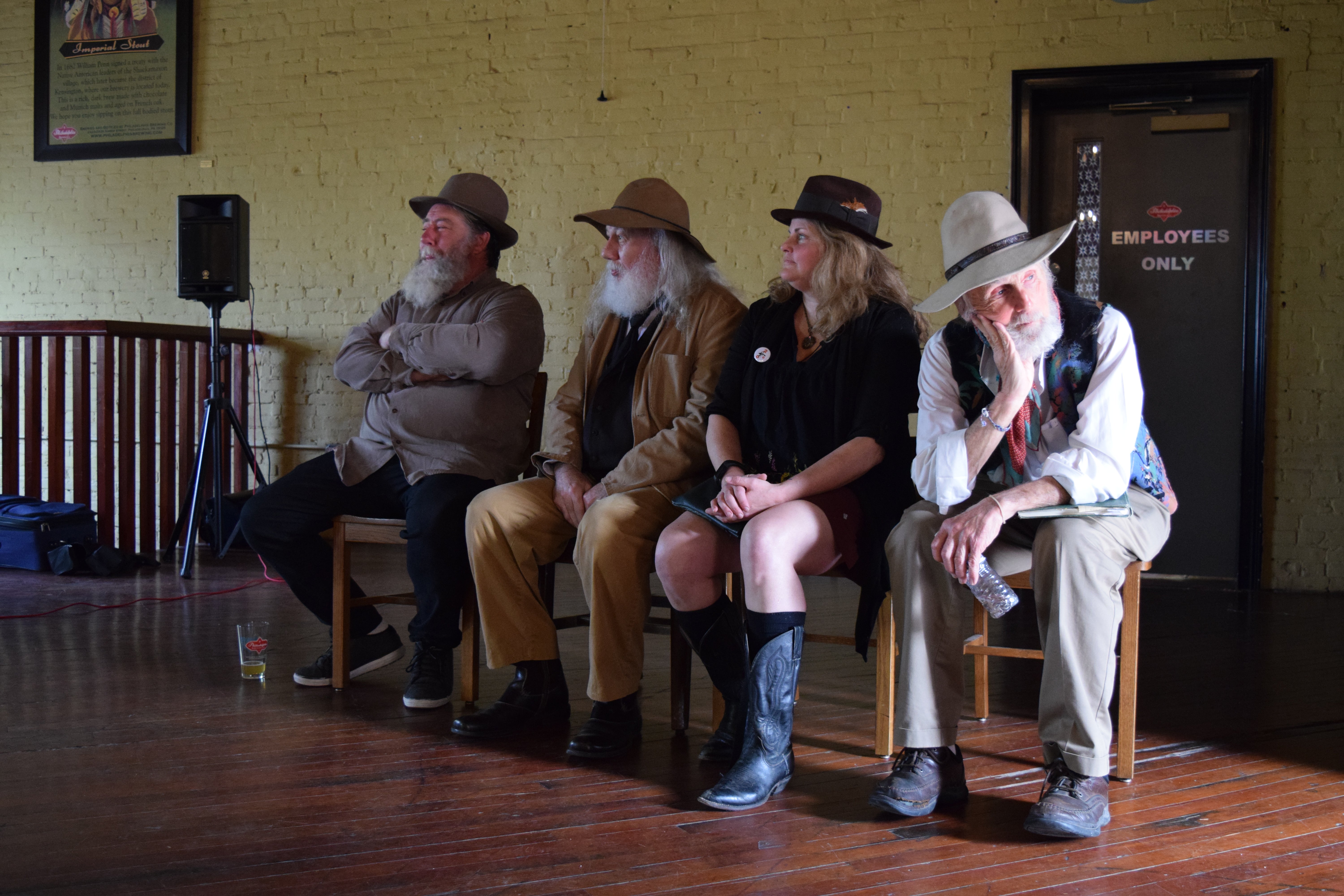 Four look-alike contestants.